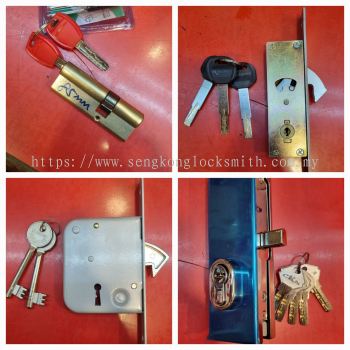 grill door lock, glass door lock, security door profile cylinder 