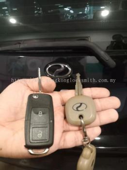 duplicate Perodua car key controller 