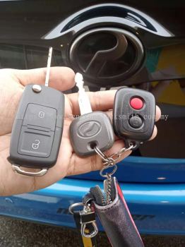 duplicate Perodua car Flip key controller