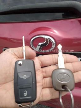 duplicate Perodua car Flip key controller