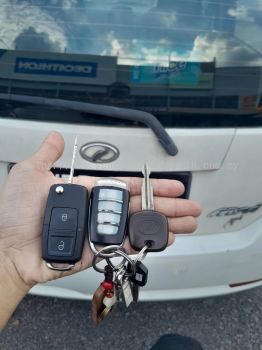 duplicate Perodua car Flip key controller