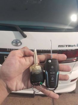 duplicate Toyota Estima cars Flip key controller