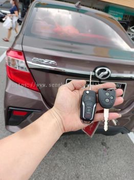 duplicate Perodua Bezza car Flip key controller