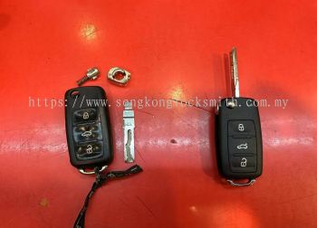 change Volkswagen golf car key controller Casing 