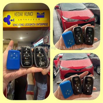 duplicate Toyota Estima car key controller