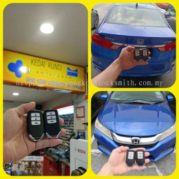 duplicate Honda city car key controller