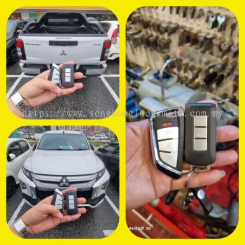 duplicate Mitsubishi Triton car key controller