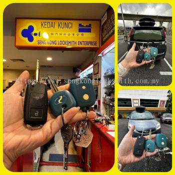 duplicate Perodua Alza car key controller