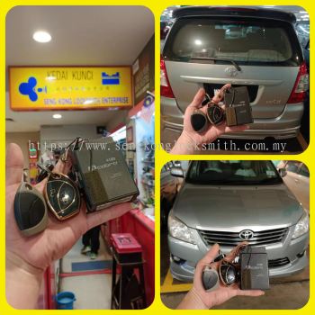 duplicate Toyota Innova car key controller