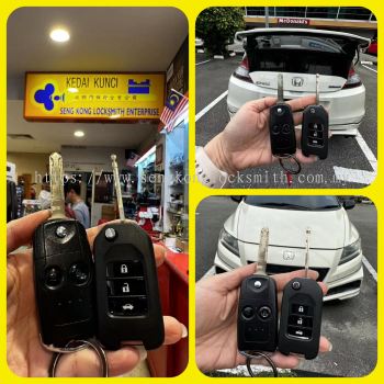 Professional copy Honda CR-Z car key remote control