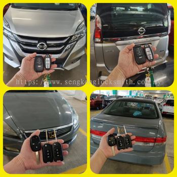 Professional copy Nissan Serena S-Hybrid C27, Honda Accord car key remote control