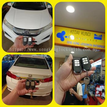 Honda city car key remote control copy 