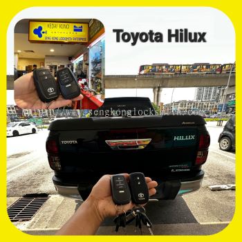 Toyota Hilux car keyless remote control copy 