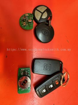 repair Toyota Vios ncp93 car key remote control 