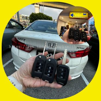 Copy Honda City gm4 car remote key