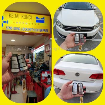 Copy Volkswagen Passat car remote key