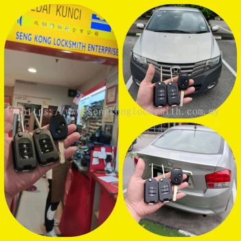 Copy Honda city gm2 car remote key