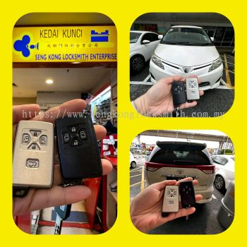 duplicate Toyota Estima acr50 keyless car remote 