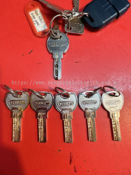 Duplicate security door keys and duplicate special keys