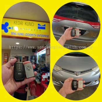 duplicate Toyota Estima acr30 keyless controller 