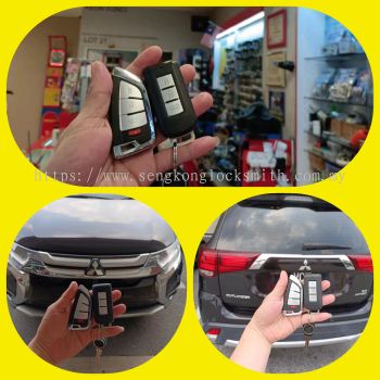 duplicate Mitsubishi Outlander car keyless controller 