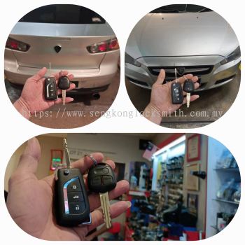 duplicate Proton Inspira flip key remote control 