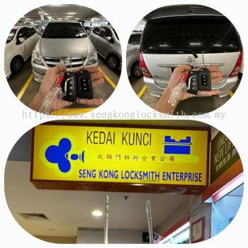 duplicate Toyota Innova cobra Alarm system remote control 