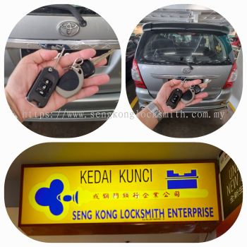 duplicate Toyota Innova cobra Alarm system remote control 