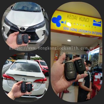 Duplicate Toyota Vios Ncp150 keyless remote control