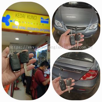 RM99 Duplicate Proton Persona car flip Key remote control