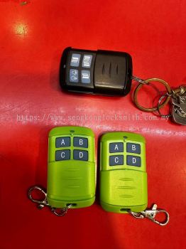 Duplicate auto gate remote control 