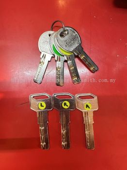 Salin kekunci khas dan salin kekunci kunci anti-kecurian
