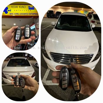 duplicate Nissan Teana car smart key controller 