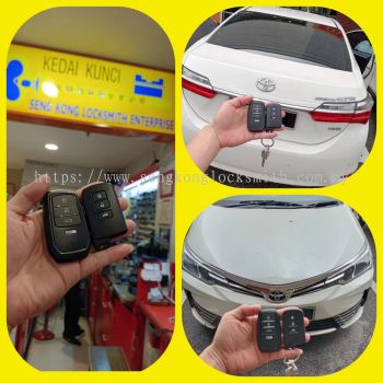 Duplicate Toyota Altis car smart key controller