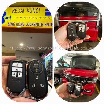 Pengawal kunci pintar kereta tersuai pendua Honda