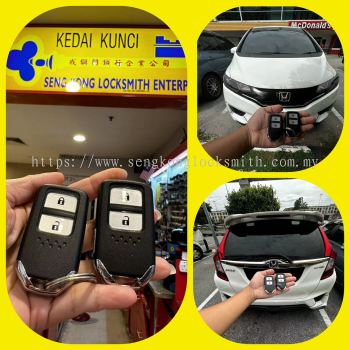 Duplicate Honda Jazz car smart key controller