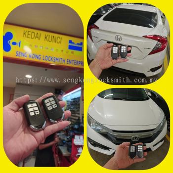 Duplicates Honda Civic car smart key controller