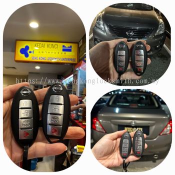 Duplicate Nissan Almera Car smart key controller