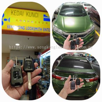 Duplicate Honda city car flip Key remote control