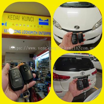 Duplicate Toyota wish car smart key controller