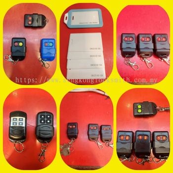 Copy various types of door remote controls and copy Access cards