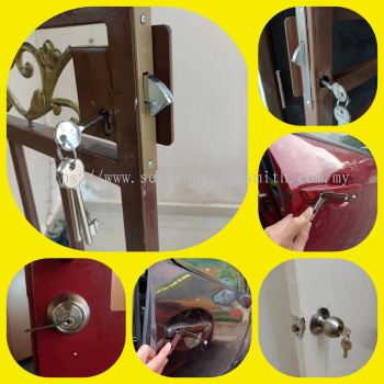 Door-to-door door lock replacement, lock repair service, and lock opening service for customers