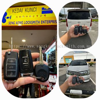 Duplicate Hyundai Starex car flip Key controller