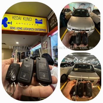 Duplicate Proton Saga BLM car flip Key controller