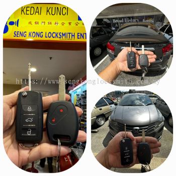 Duplicate Honda city 2010 car flip Key controller