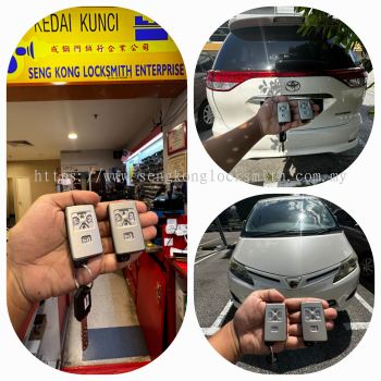 Duplicate Toyota Estima car smart key controller