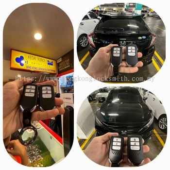 Duplicate Honda Civic 2022 car smart key controller