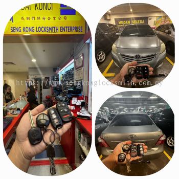 Duplicate Toyota Vios ncp93 car remote control