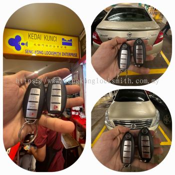 Duplicate Nissan Teana car keyless controller