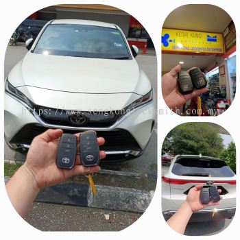 Duplicate Toyota Harrier 2020 car smart key controller